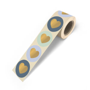 Cadeaustickers Lovely hearts Party '23 cool | CollectivWarehouse