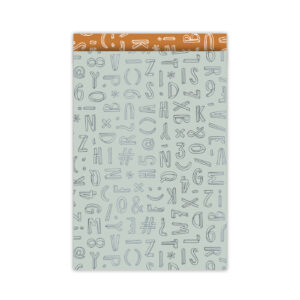 Cadeauzakjes Typo Graphic mint/antraciet | CollectivWarehouse