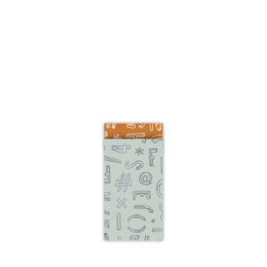 Cadeauzakjes Typo Graphic mint/antraciet | CollectivWarehouse