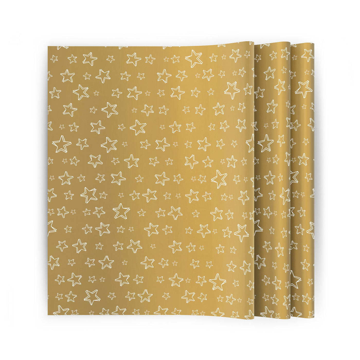 Zijdepapier Super stars goud | CollectivWarehouse