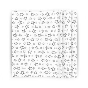 Zijdepapier Super stars zwart/wit | CollectivWarehouse