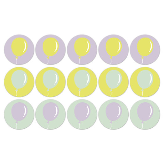 Cadeaustickers Balloons fresh | CollectivWarehouse