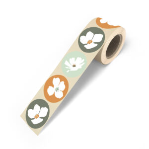 Cadeaustickers Fresh Flowers natural | CollectivWarehouse