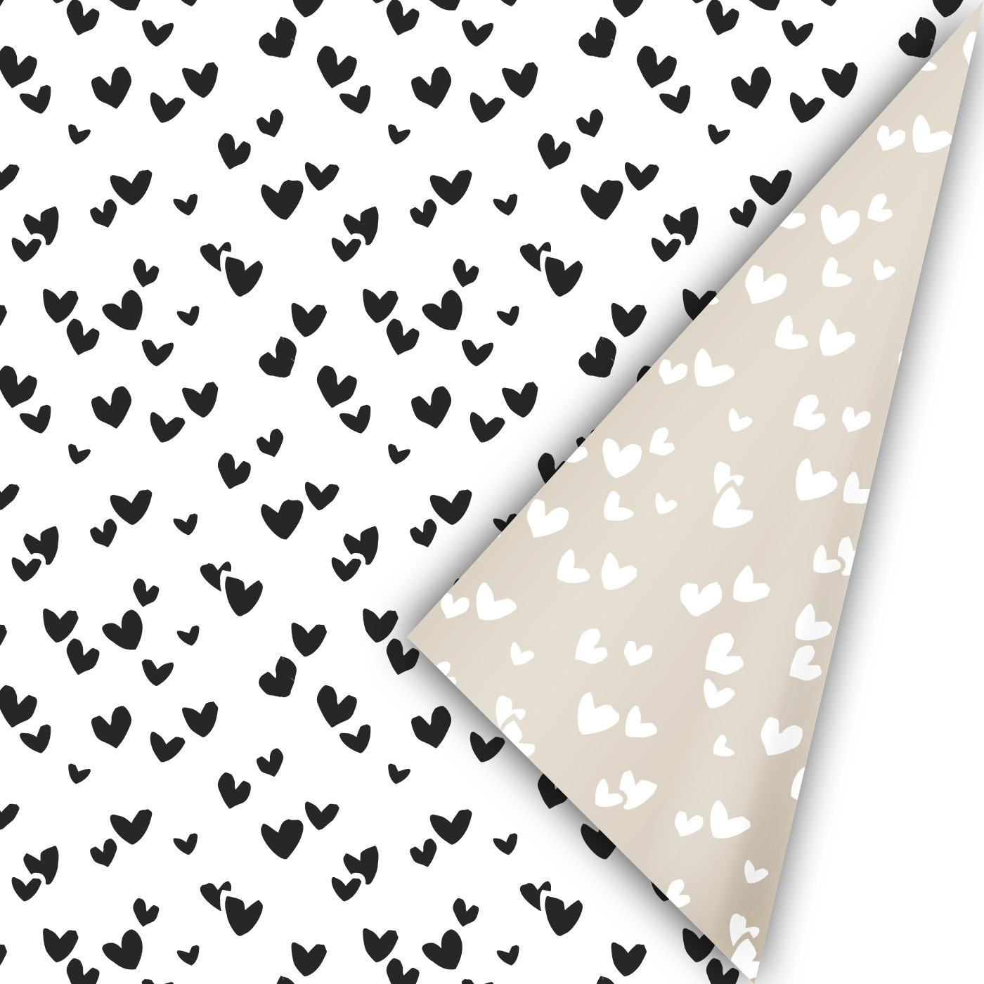 Cadeaupapier Solo Hearts | CollectivWarehouse