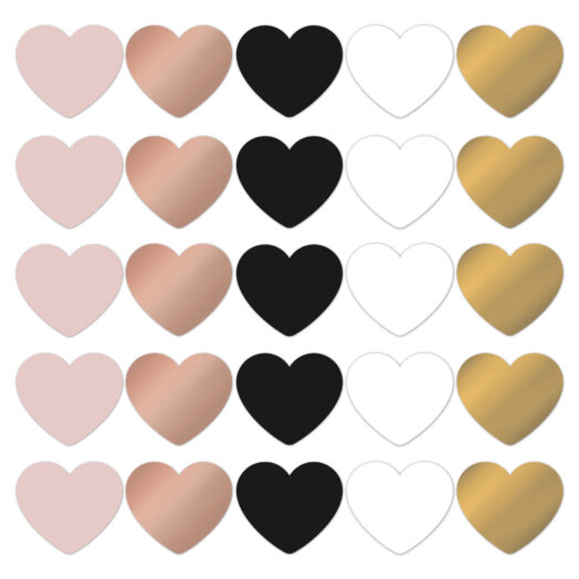 Cadeaustickers Spring '24 Hearts mix chique | CollectivWarehouse