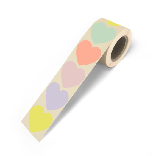 Cadeaustickers Spring '24 Hearts mix fresh | CollectivWarehouse