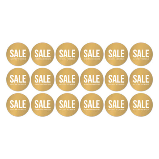 Kortingsstickers op rol SALE | CollectivWarehouse