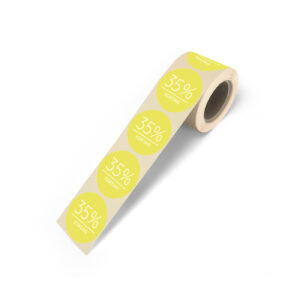 Kortingsstickers op rol 35% korting | CollectivWarehouse