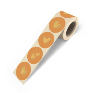 Cadeaustickers Solo Hearts roest | CollectivWarehouse