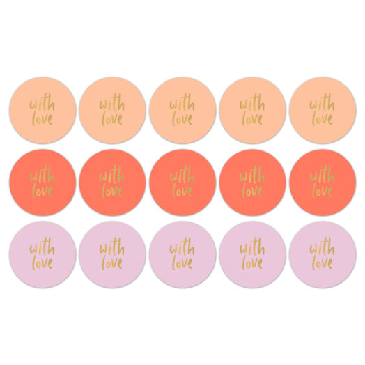 Cadeaustickers Fall '24 with love | CollectivWarehouse