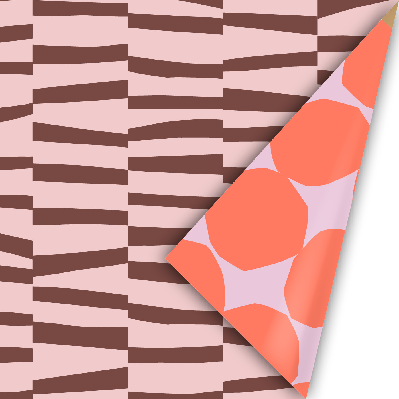 Bold Lines Fall '24- Rollen cadeaupapier - 10 stuks - Afbeelding 3