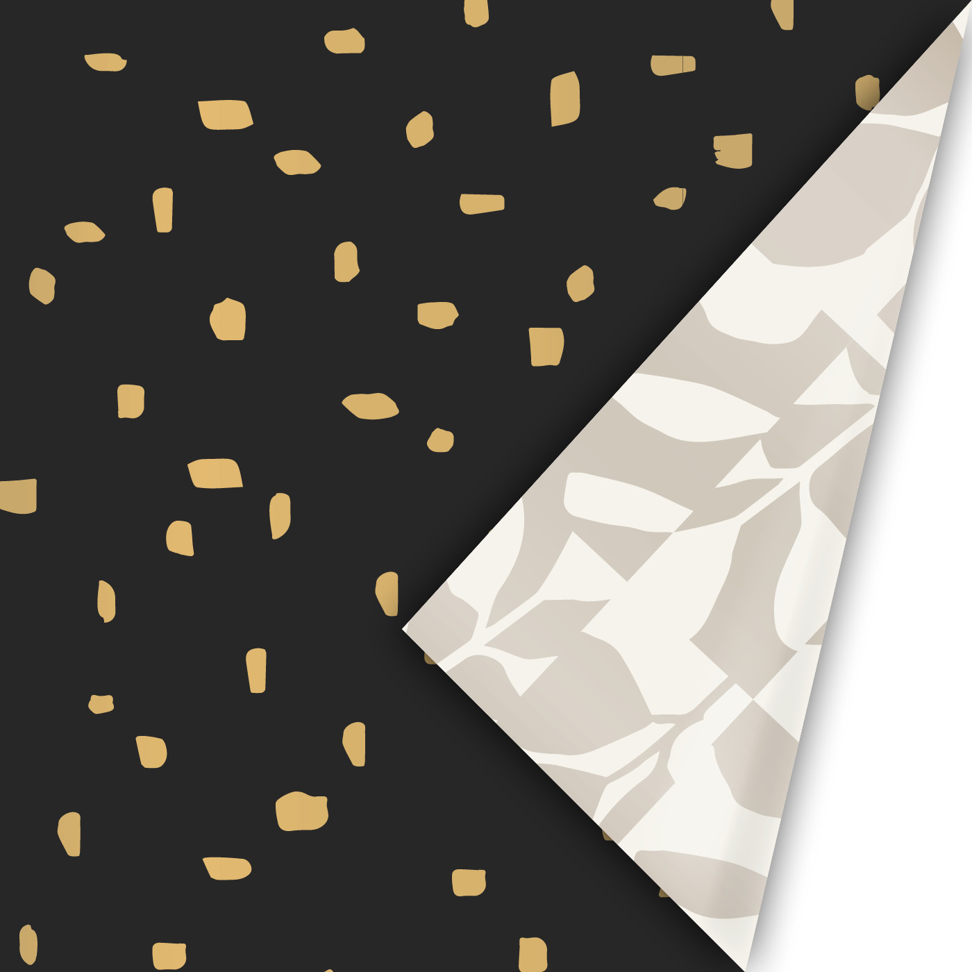 Minimal Dots Fall '24- Rollen cadeaupapier - 10 stuks - Afbeelding 3