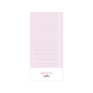 Checklist I Got this '24 roze | CollectivWarehouse