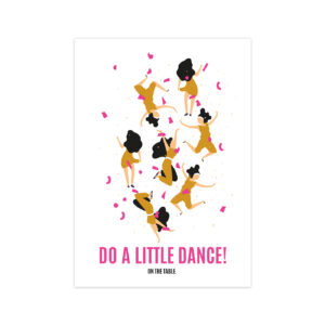 Kaart Little Dance, per 10 stuks