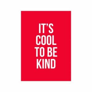Kaart Be Kind, per 5 stuks
