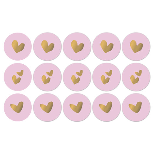 Cadeaustickers Solo Hearts frisroze | CollectivWarehouse