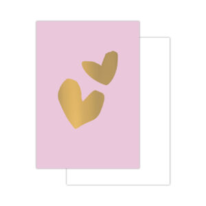 Spring '25 warm minikaartjes - 20 stuks - roze