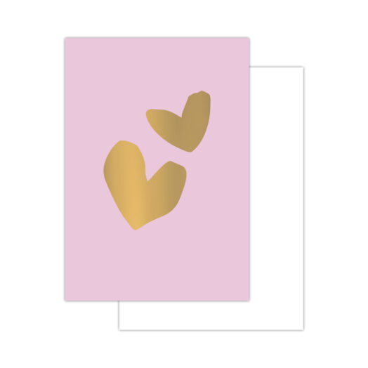 Spring '25 warm minikaartjes - 20 stuks - roze