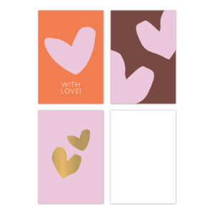 Spring '25 minikaartjes - Mix 30 stuks - warm