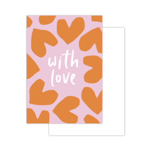 Spring '25 retro minikaartjes - 20 stuks - with love