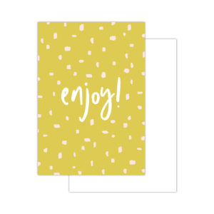 Spring '25 retro minikaartjes - 20 stuks - enjoy