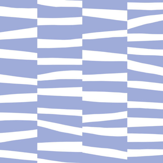 Bold Lines - Zijdepapier - blauw/wit - Afbeelding 3