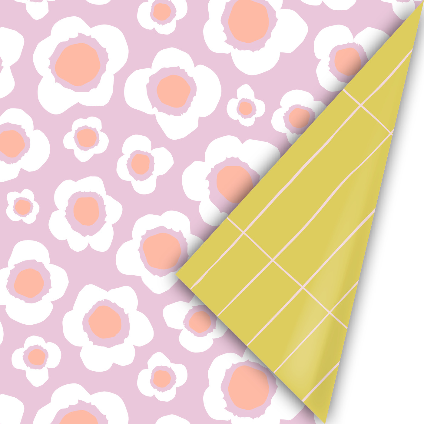 Cadeaupapier Retro Flowers | CollectivWarehouse