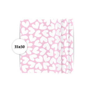 Zijdepapier XL Solo Hearts frisroze | CollectivWarehouse