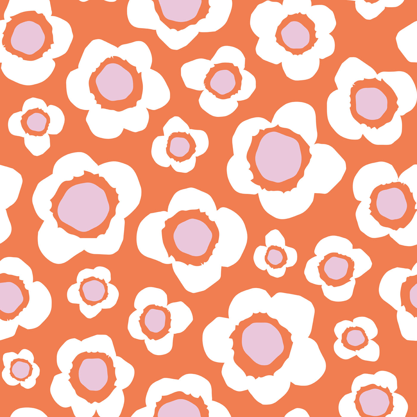 Zijdepapier Retro Flowers | CollectivWarehouse