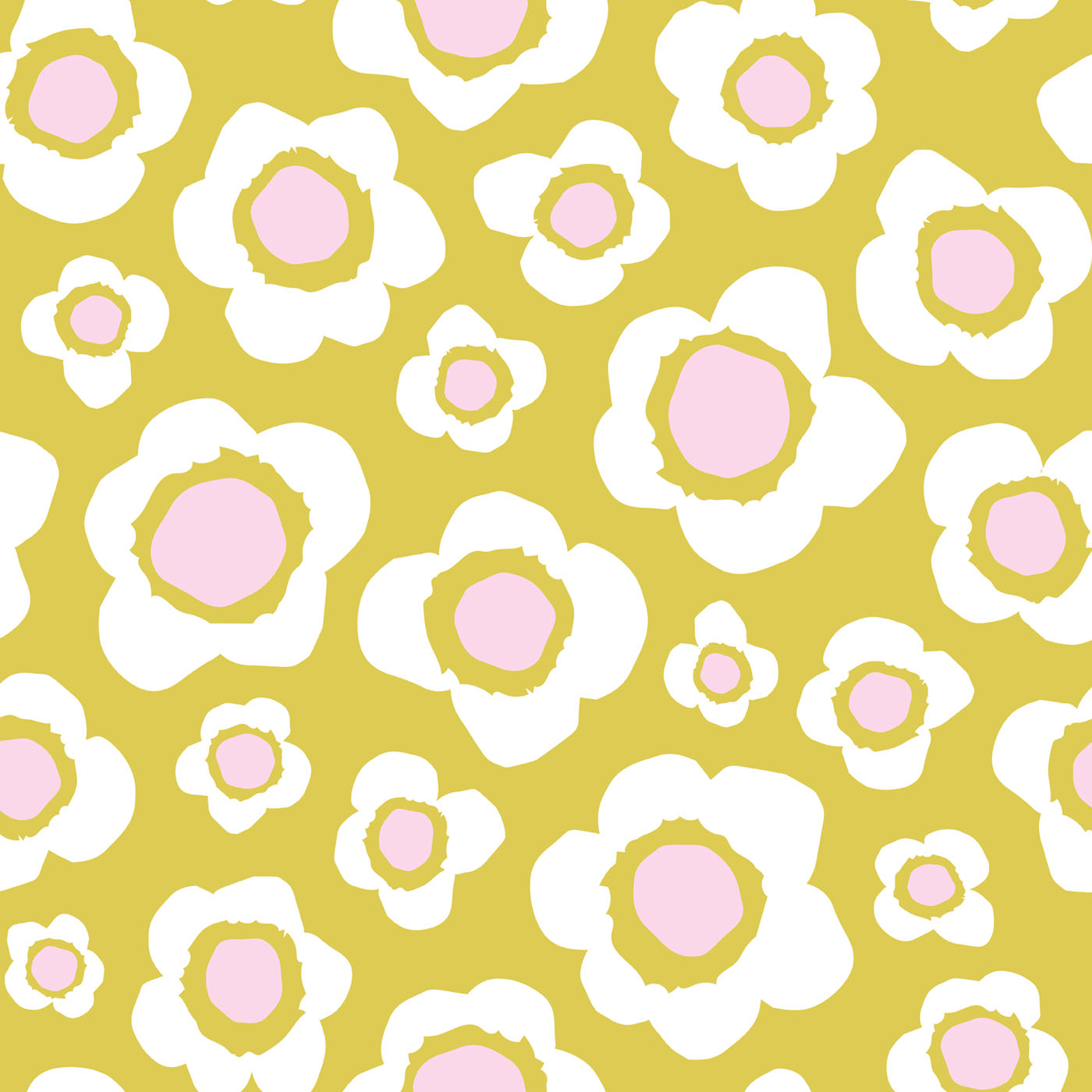 Zijdepapier Retro Flowers | CollectivWarehouse