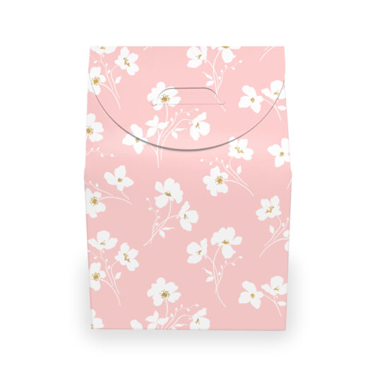 Cadeaudoosjes Classic Flowers roze/goud | CollectivWarehouse