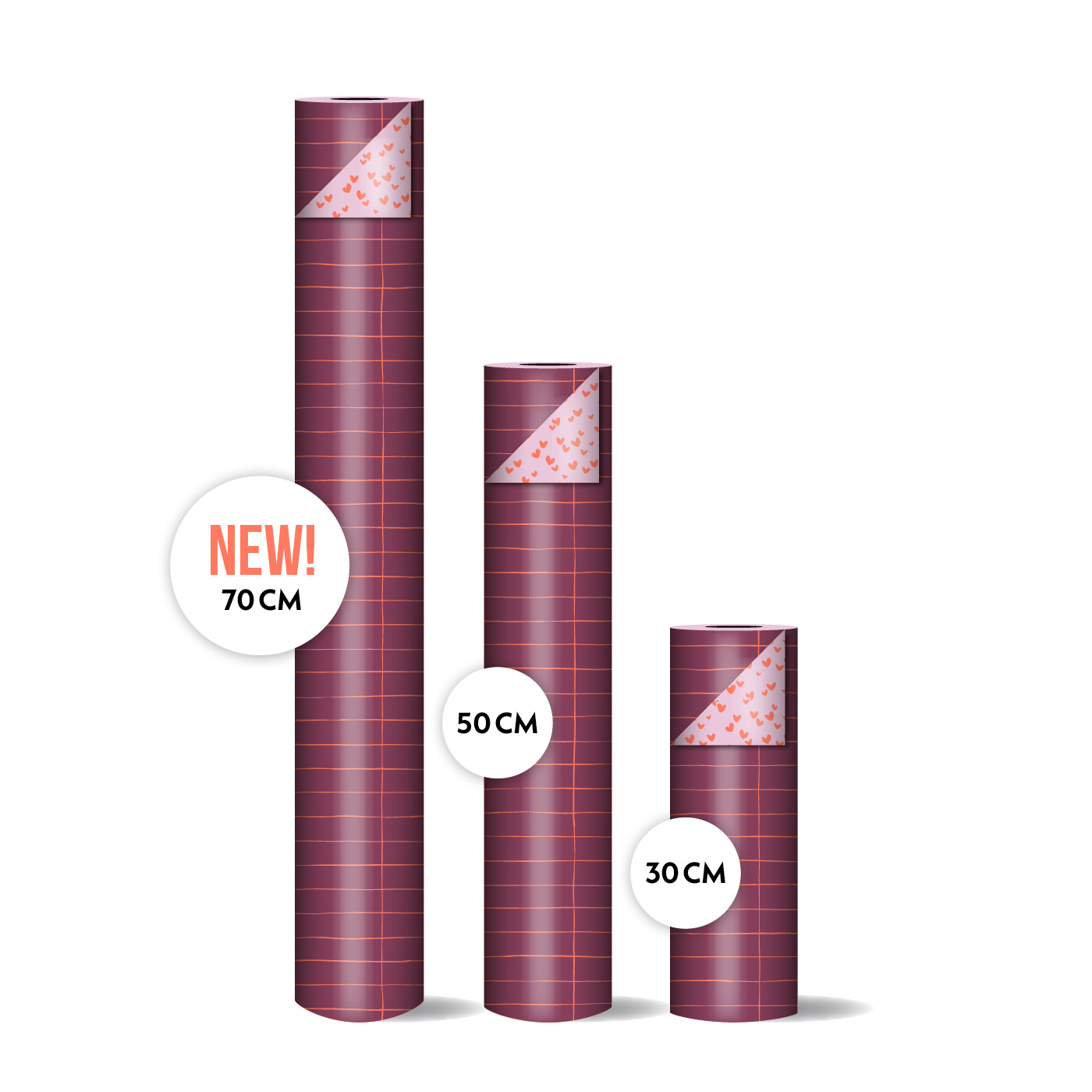 Toonbankrol Slim Tiles Disco | CollectivWarehouse