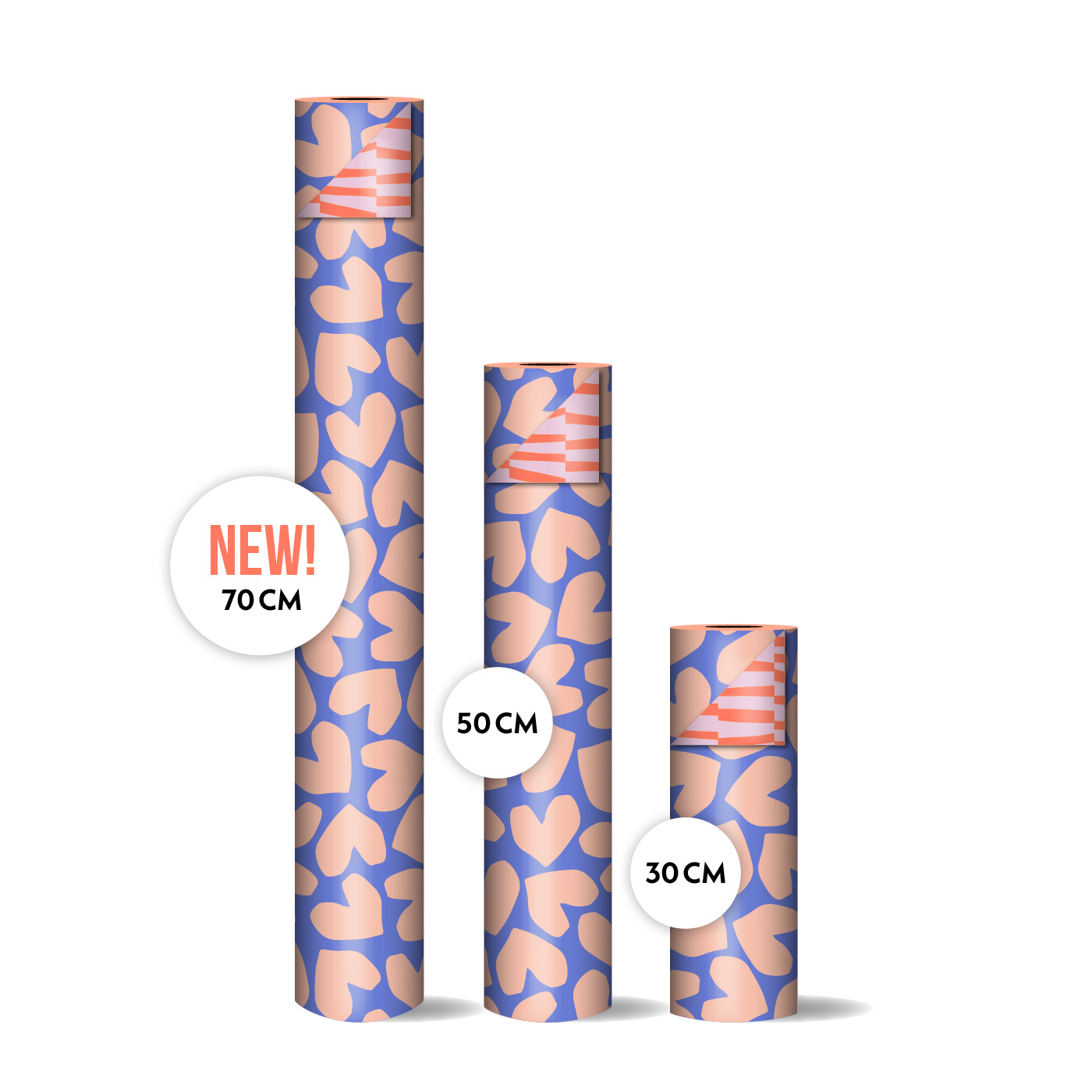 Toonbankrollen XL Solo Hearts Disco | CollectivWarehouse