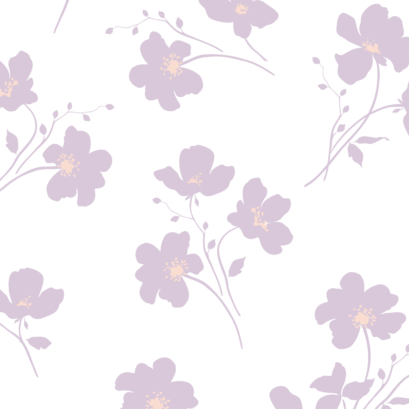 Zijdepapier Classic Flowers Fall | CollectivWarehouse