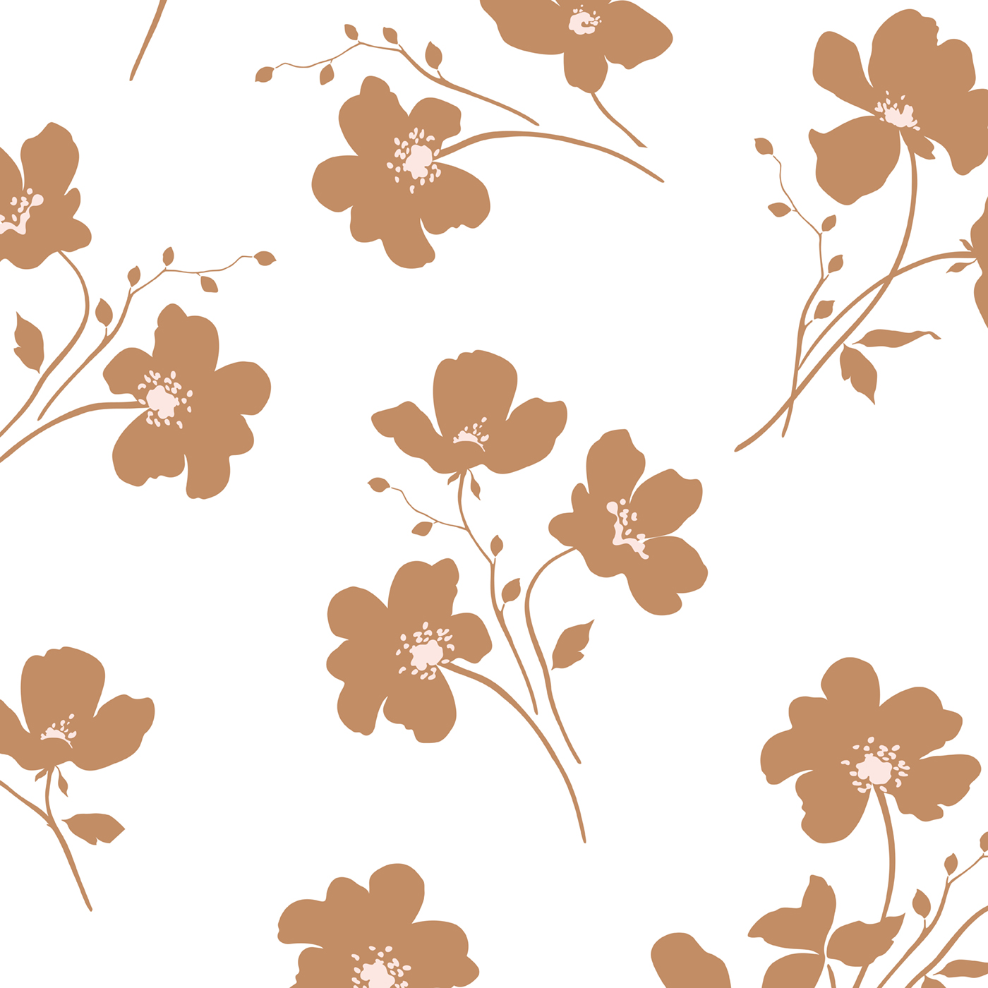 Zijdepapier Classic Flowers Fall | CollectivWarehouse
